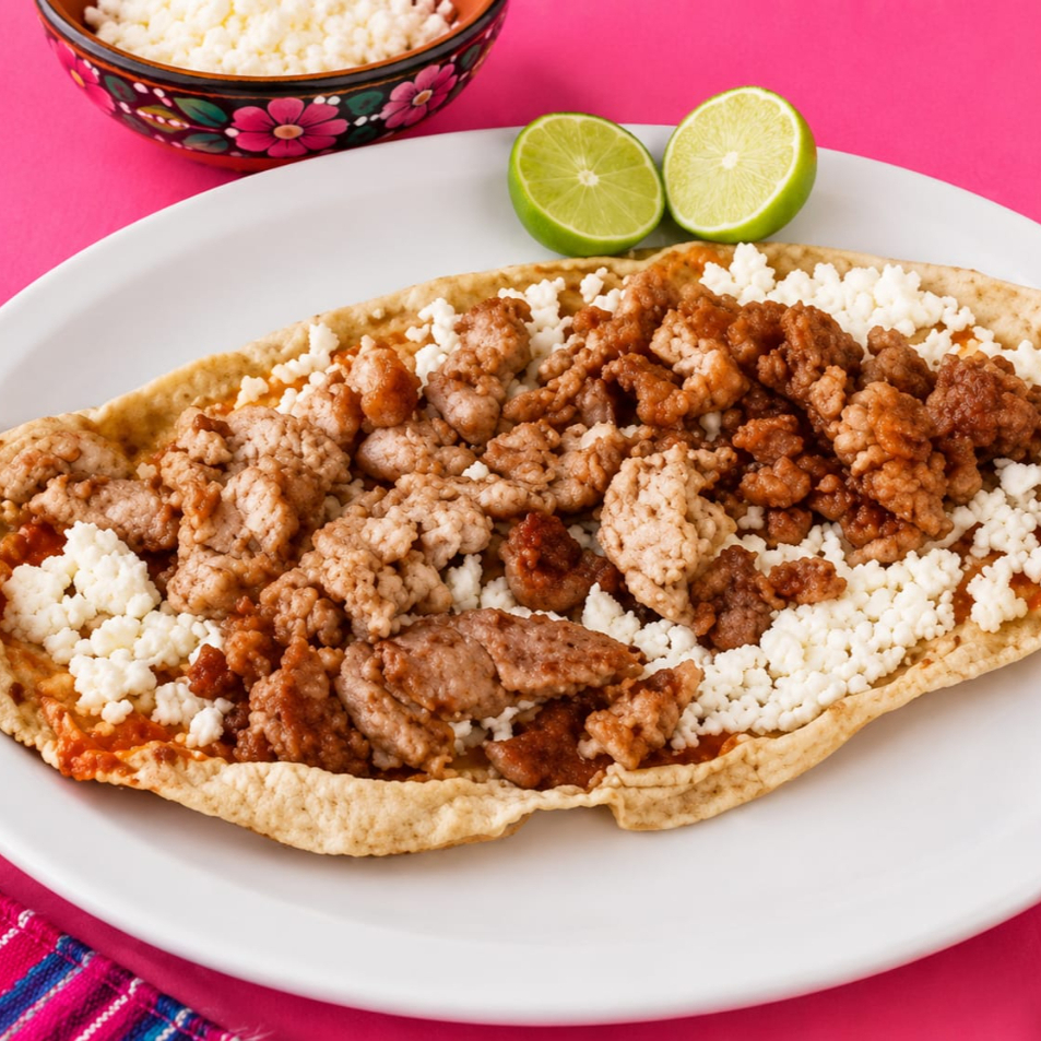Huarache de Bistec