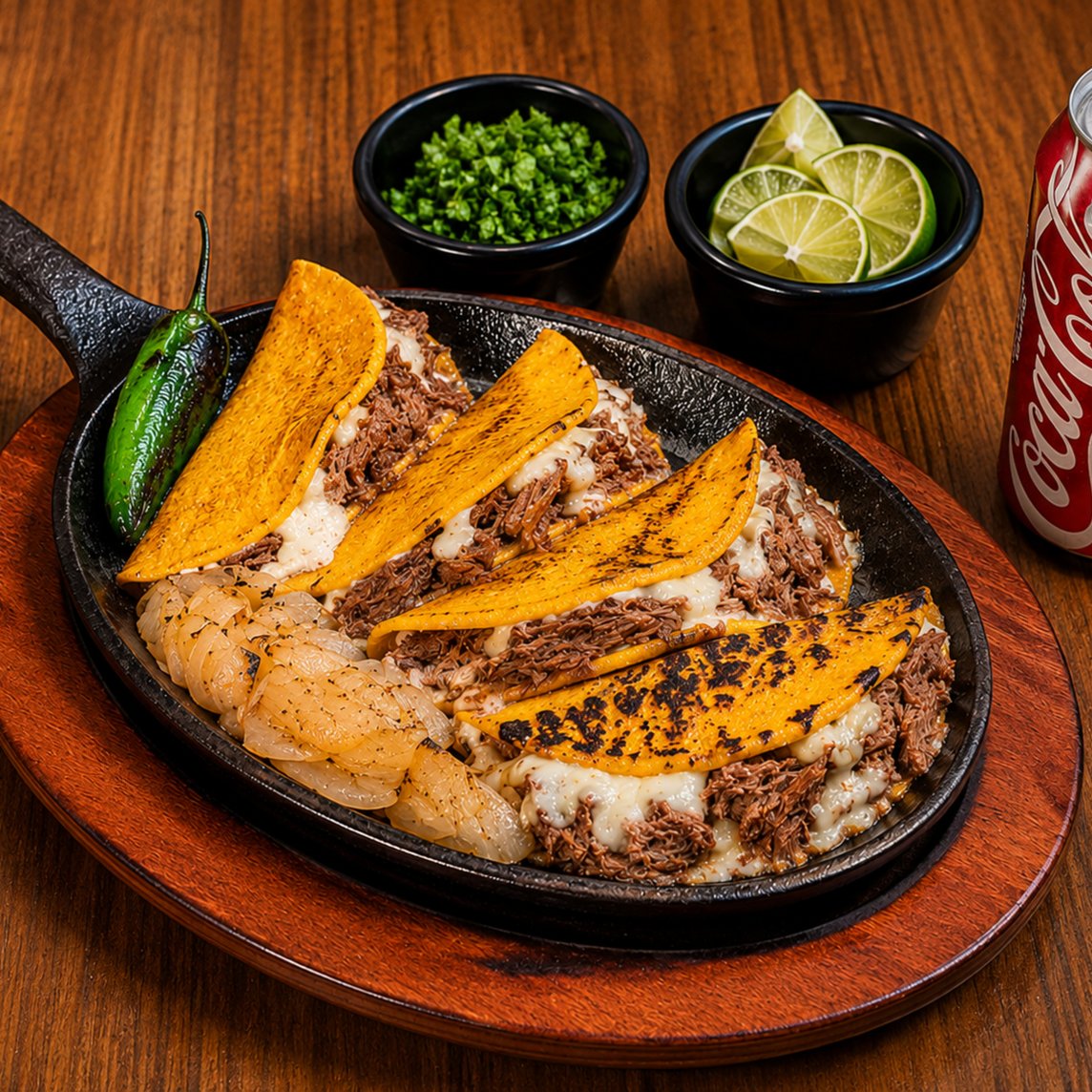 Combo Quesabirrias y Refresco 🍖🥤