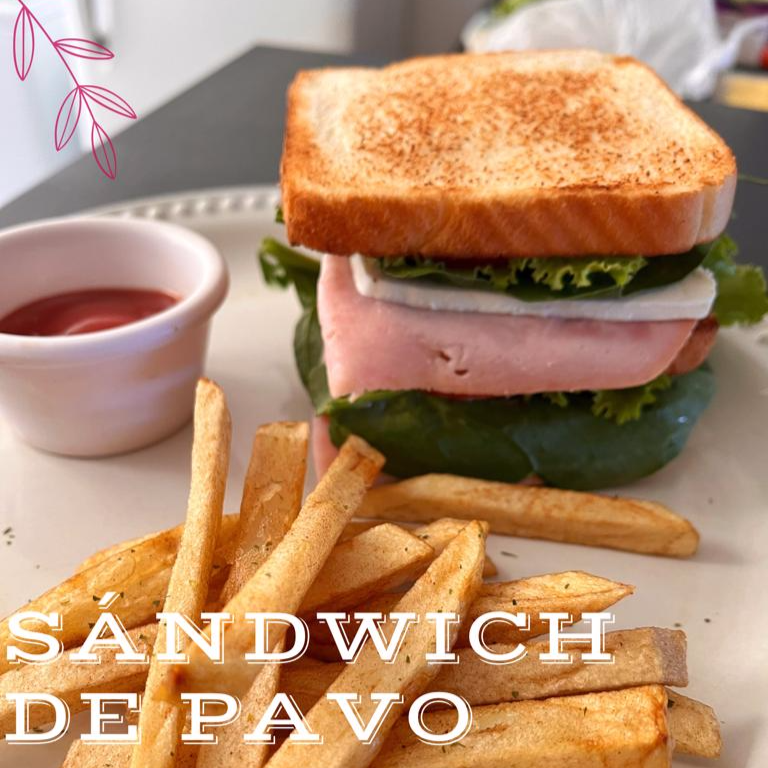 Desayuno Sandwich de Pavo