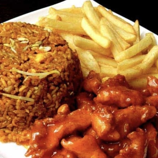 Arroz Chino Personal con Proteína