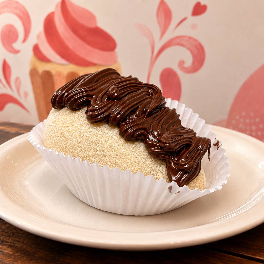 Uma explosão de sabores irresistíveis em um doce só! Nossa Coxinha de Ninho com Morango e Nutella é feita com a cremosidade do brigadeiro de Ninho, recheada com um morango fresco e suculento, e finalizada com uma generosa cobertura de Nutella. Com aproximadamente 110 gramas, essa coxinha é perfeita para quem ama a combinação de sabores clássicos com um toque gourmet. Ideal para adoçar o seu Dia de uma maneira única e deliciosa!