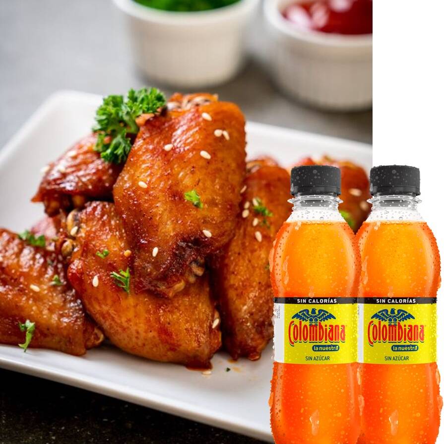 18 Piezas Haps Wings 2 Gaseosas