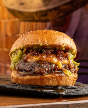 Hamburguesa Tomglen.