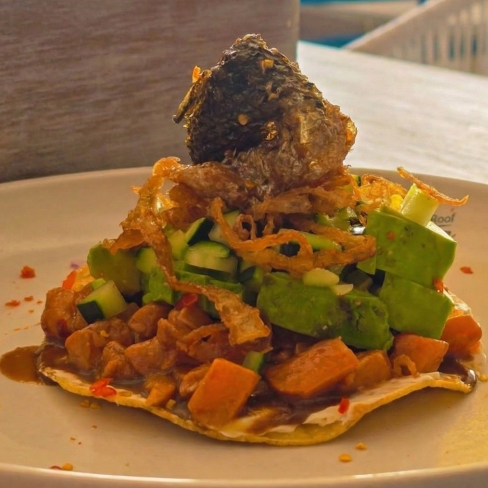 Tostada de Salmón