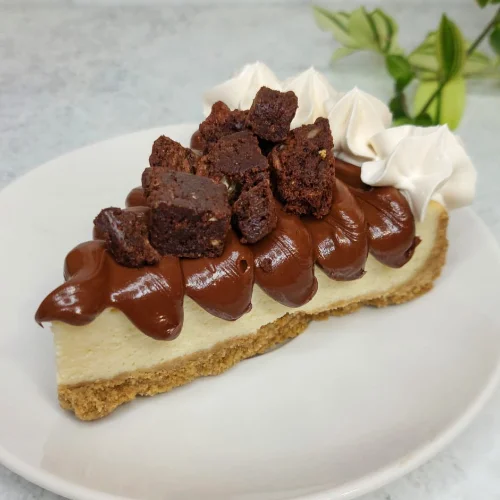 Cheesecake de Brownies