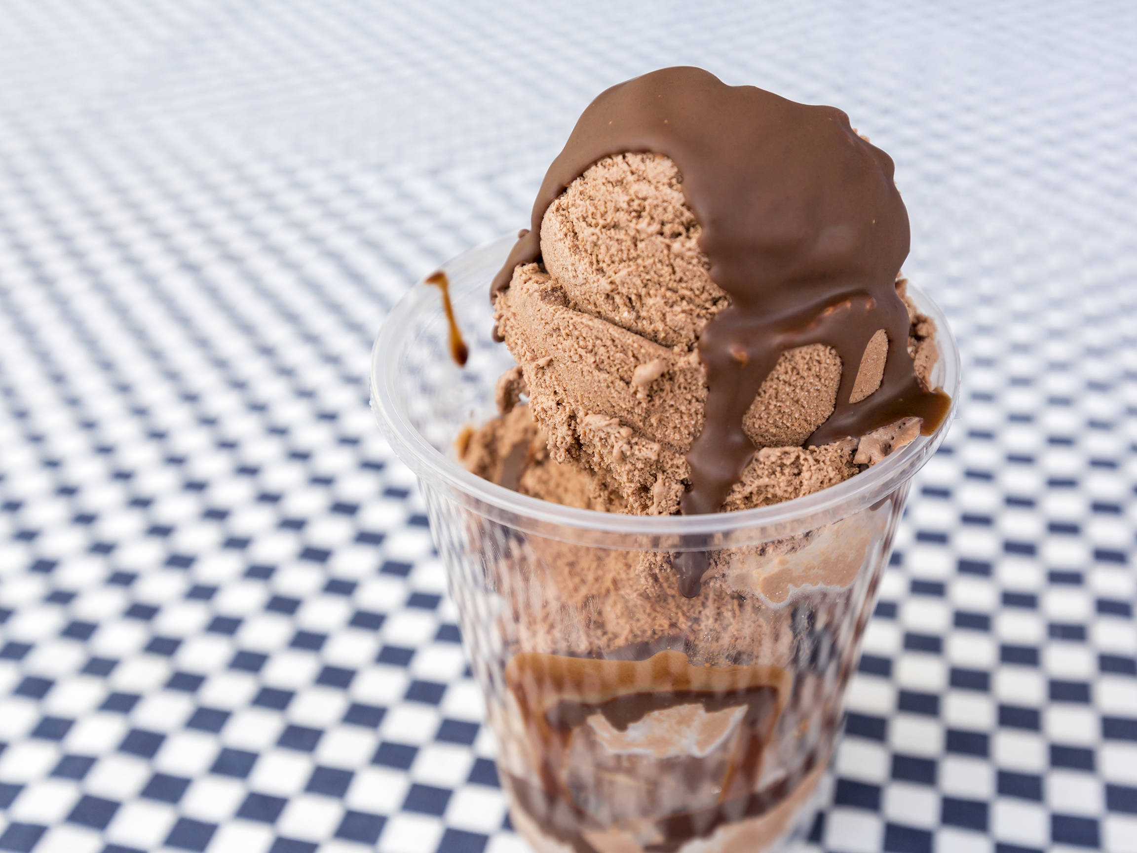 Helado tradicional de crema