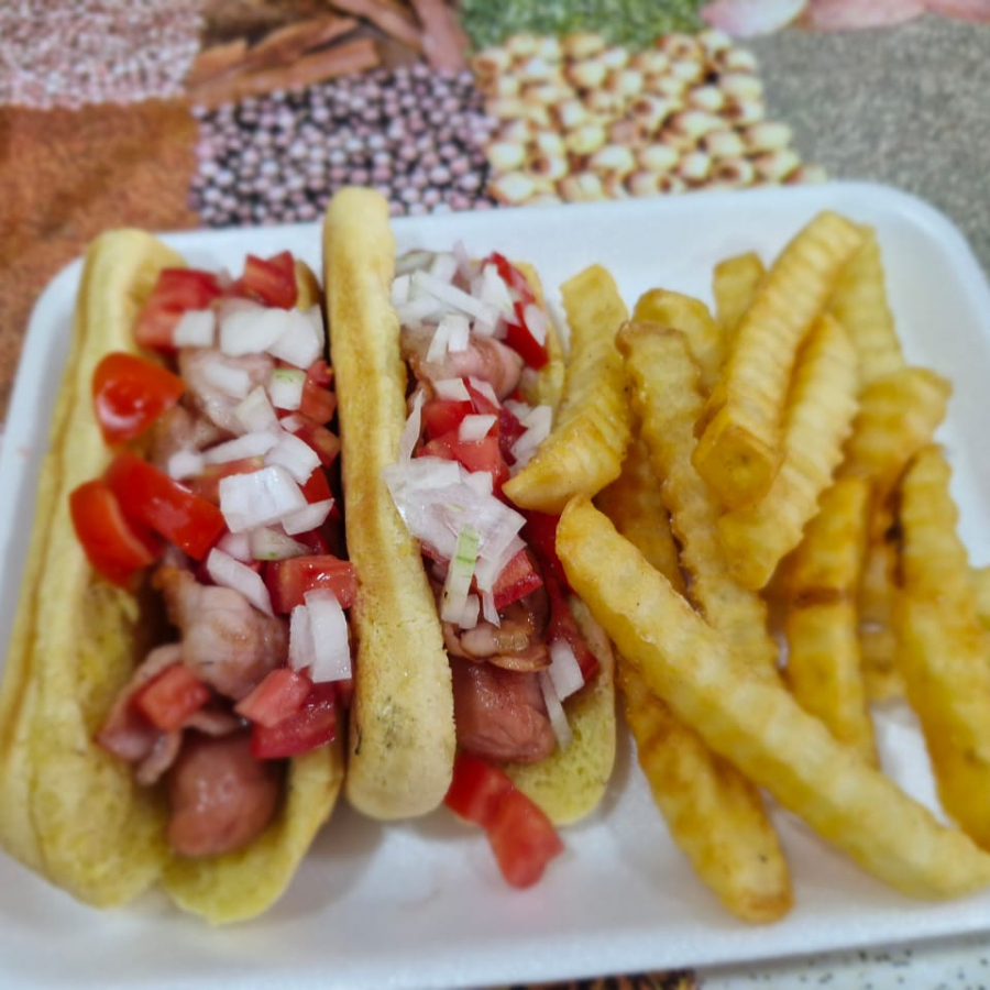 Hot dogs (2pzas con papas)