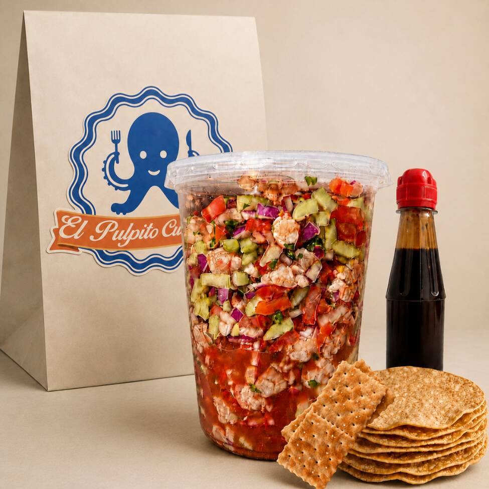 1 Litro Ceviche De Camarón