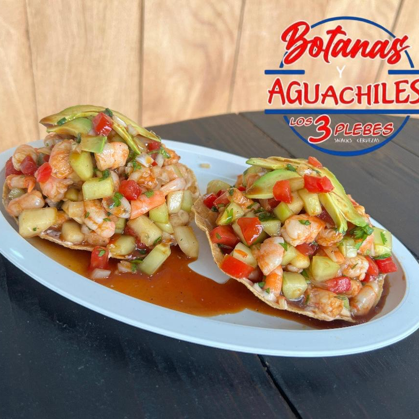 Orden de Tostadas de Camarón
