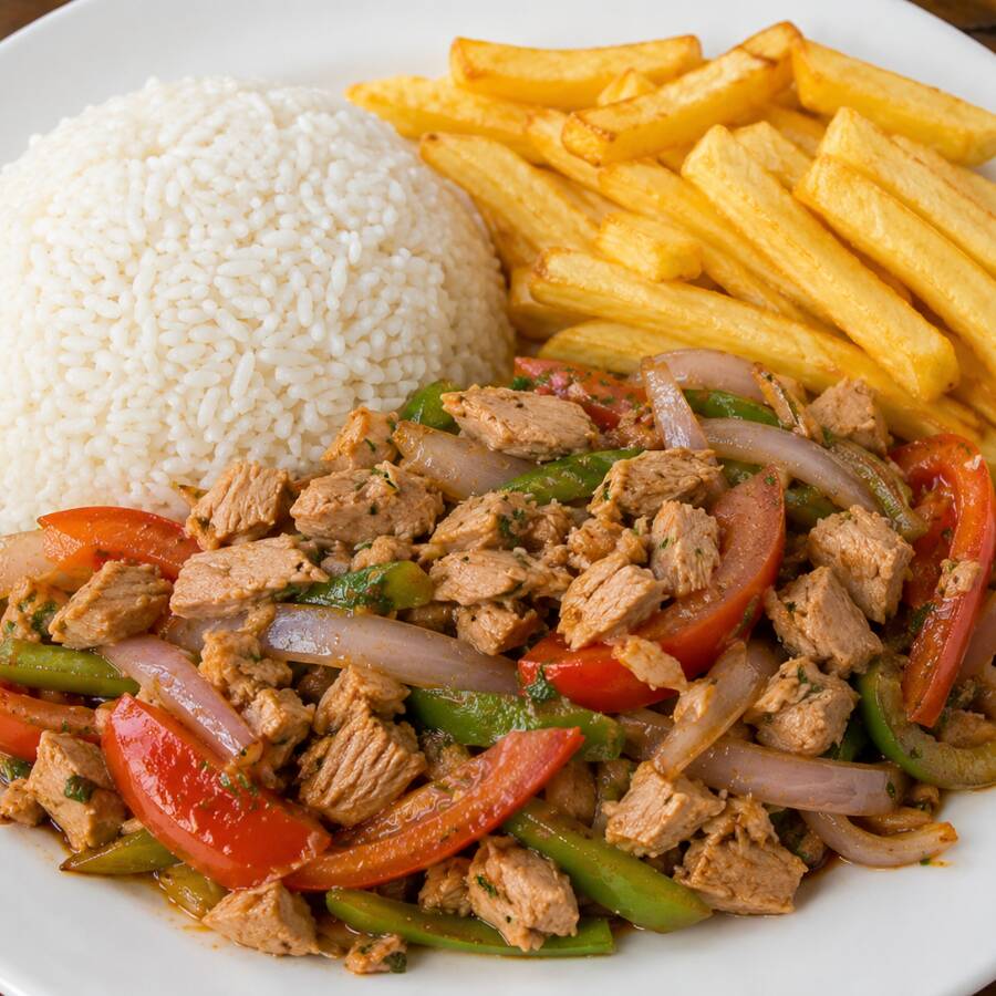 Saltado de Atún