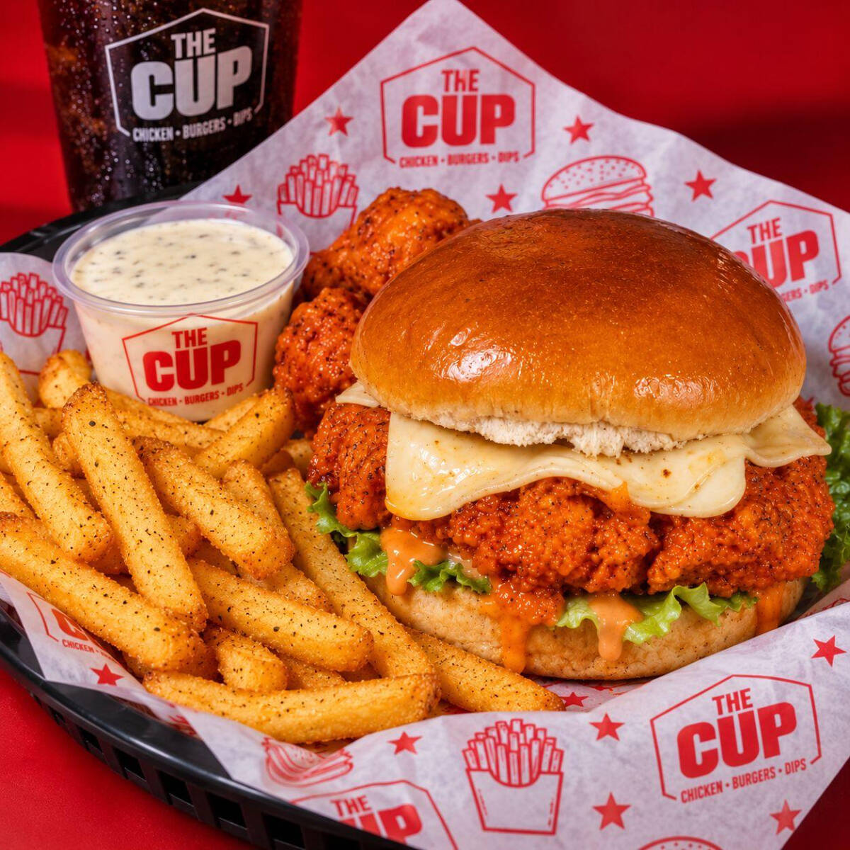 Burguer Bufalo Chicken + Boneless