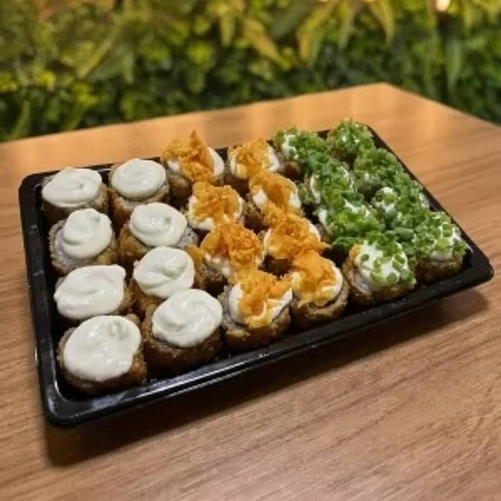 8 Hot Roll Doritos
8 Hot Roll Cebolinha
8 Hot Roll Cream Chesse
