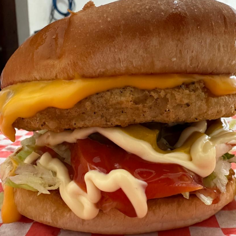 Hamburguesa Sencilla de Pollo