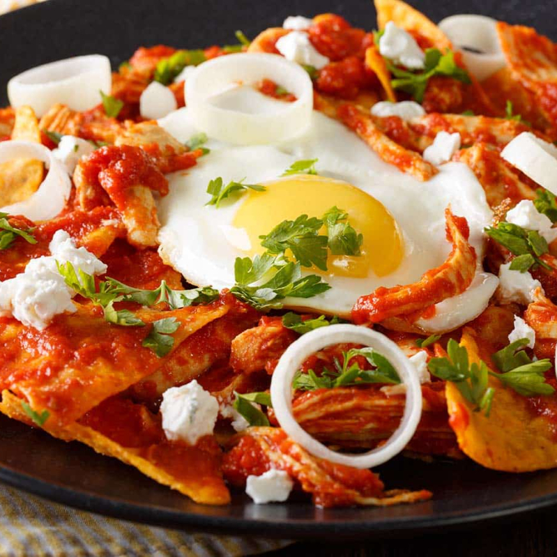 Chilaquiles Rojos