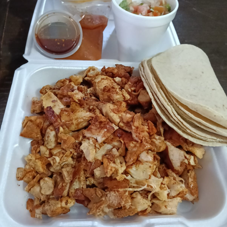 Media Orden Pollo Asado