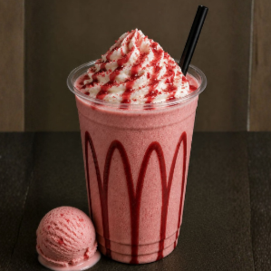 Malteada Fresa