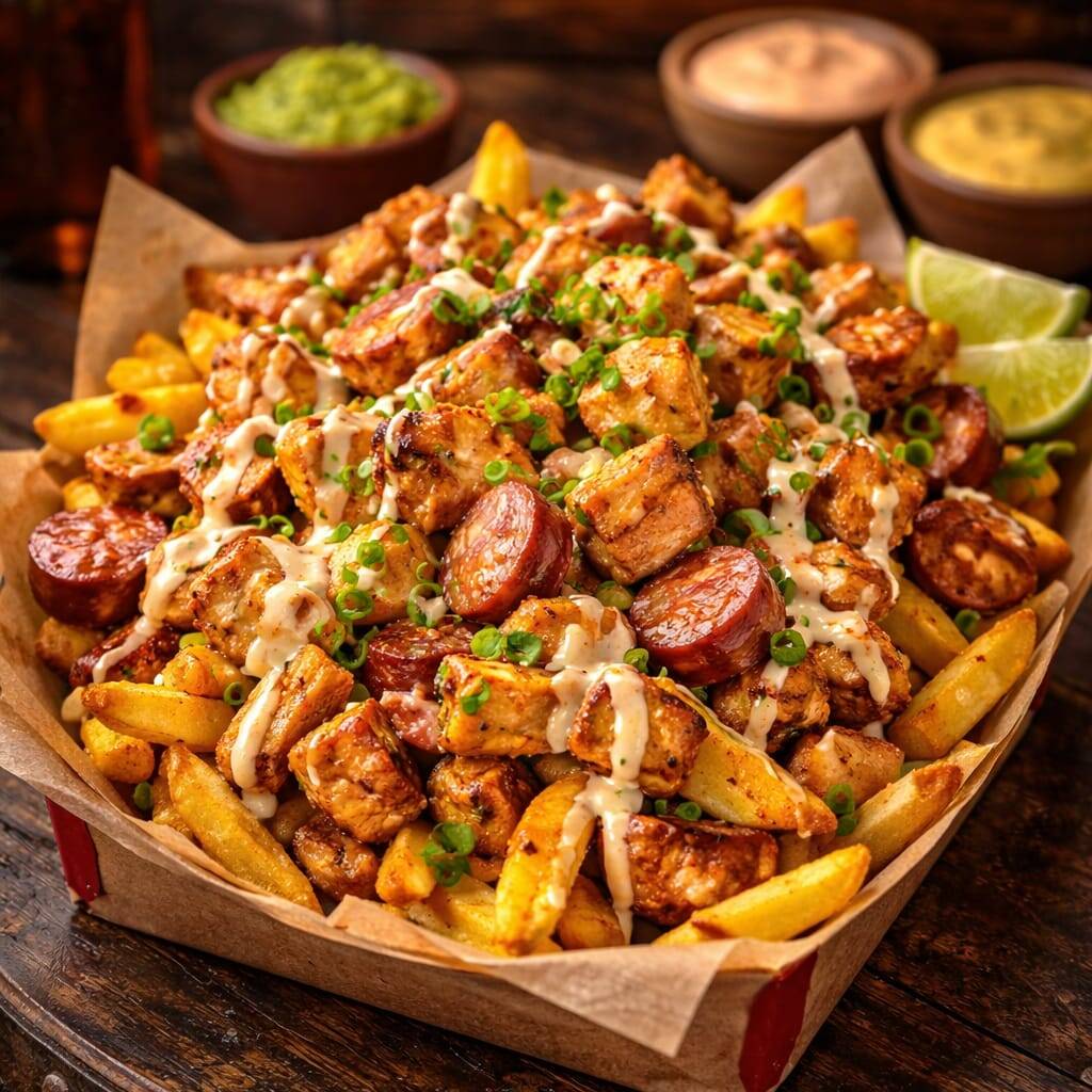 Salchipapa de Pollo