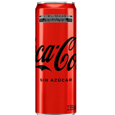 Coca Cola Lata Sin Azucar