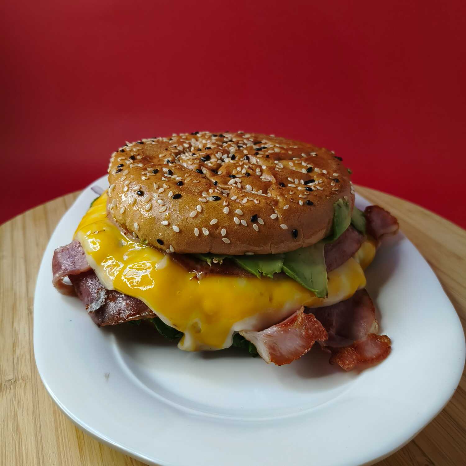 Hamburguesa de Tocino