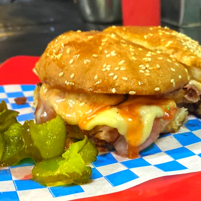 Hamburguesa hawaiana