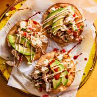 Tostada de Pesca de Mazatlán