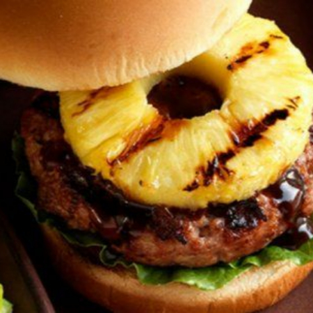Hamburguesa Hawaiana
