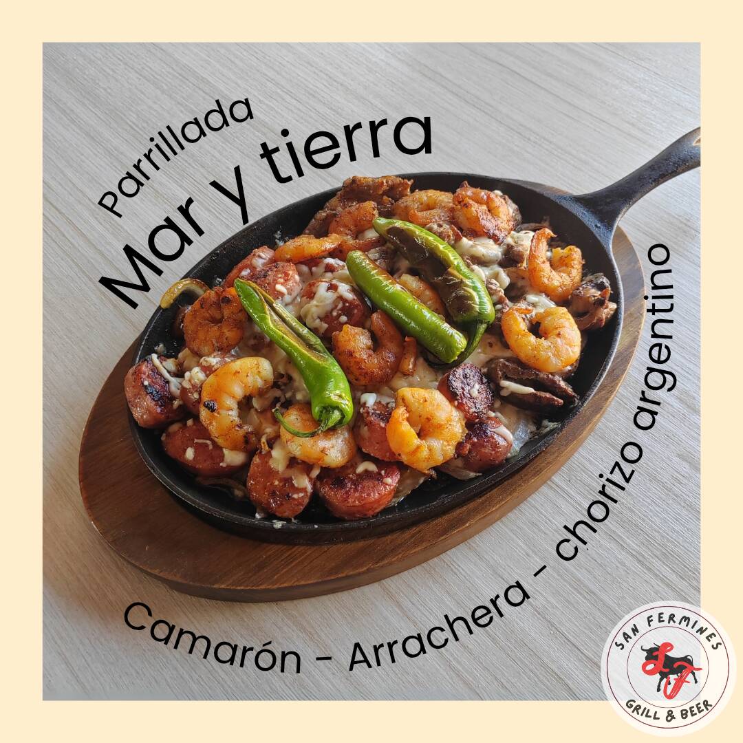 Parrillada Mar y Tierra (2 Personas)