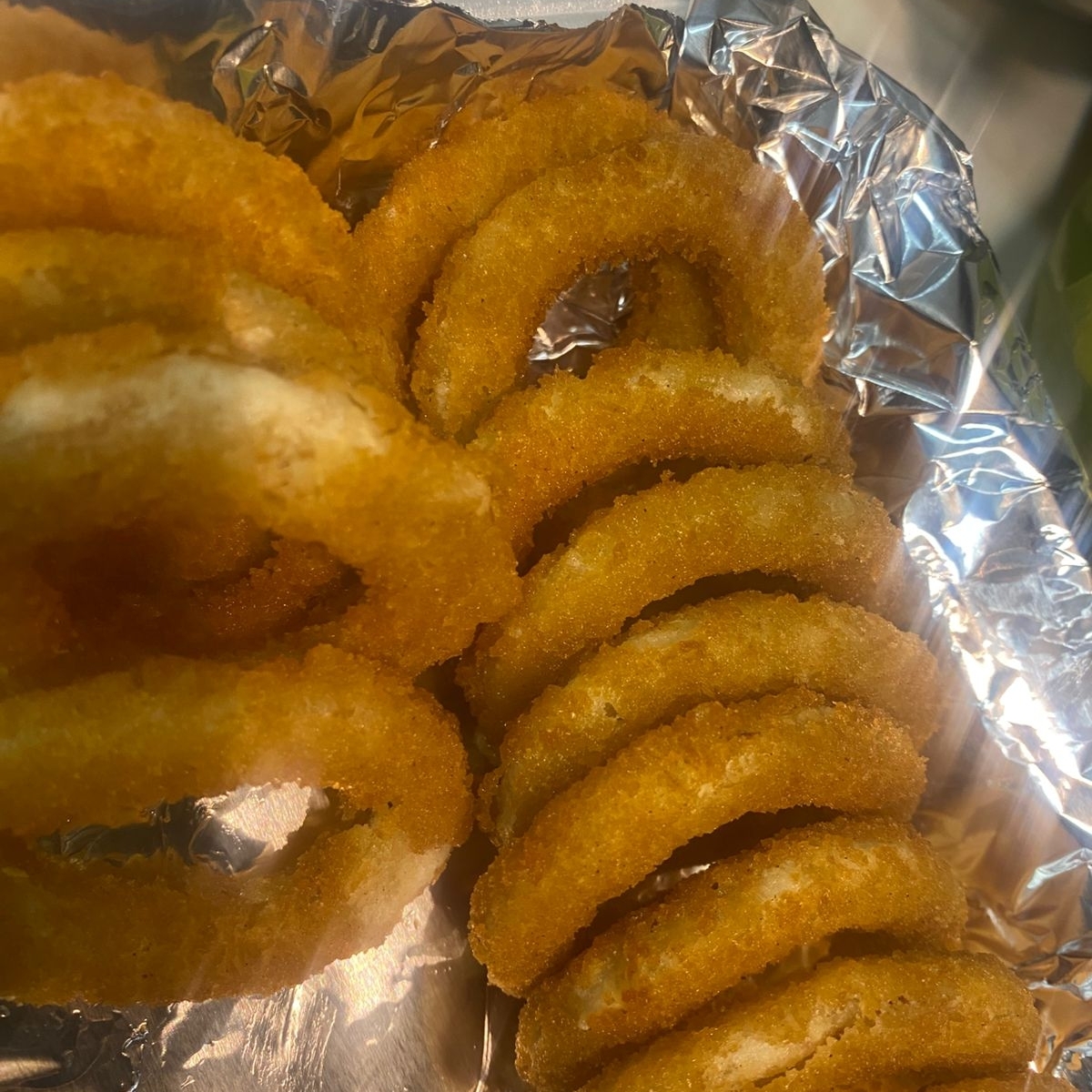 orden de aros de cebolla