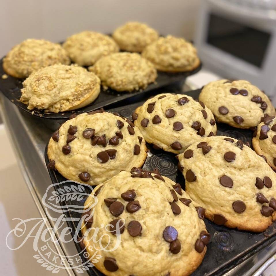 Muffin Grande Plátano Chocochip