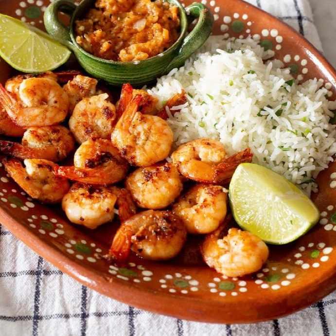 Camarones a la Mantequilla