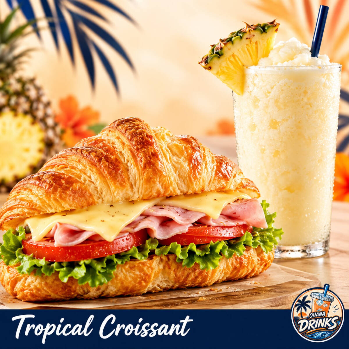 Combo Tropical Croissant