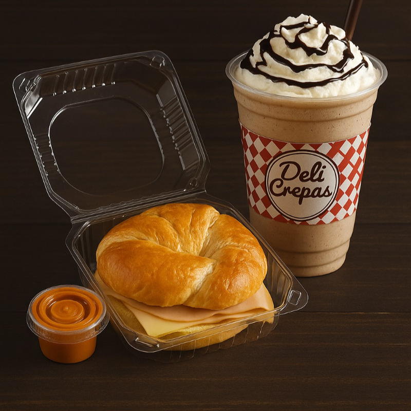 DELI CUERNTO + FRAPPE GOURMET