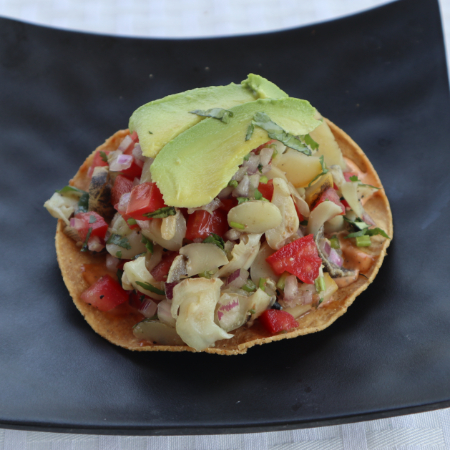 Tostada de Caracol.