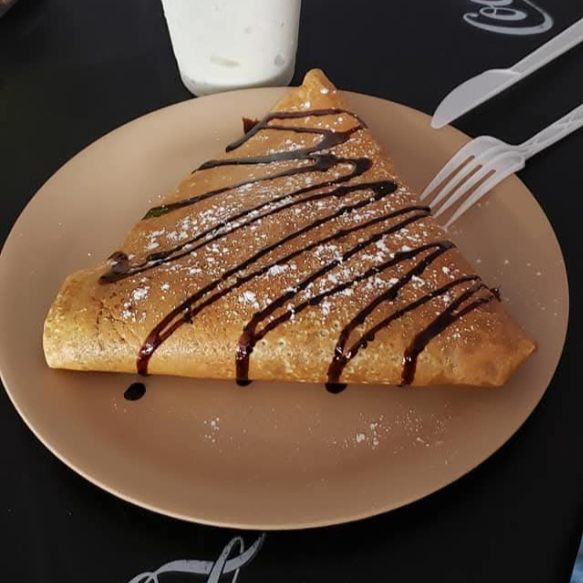 Combo Crepa + Café Helado