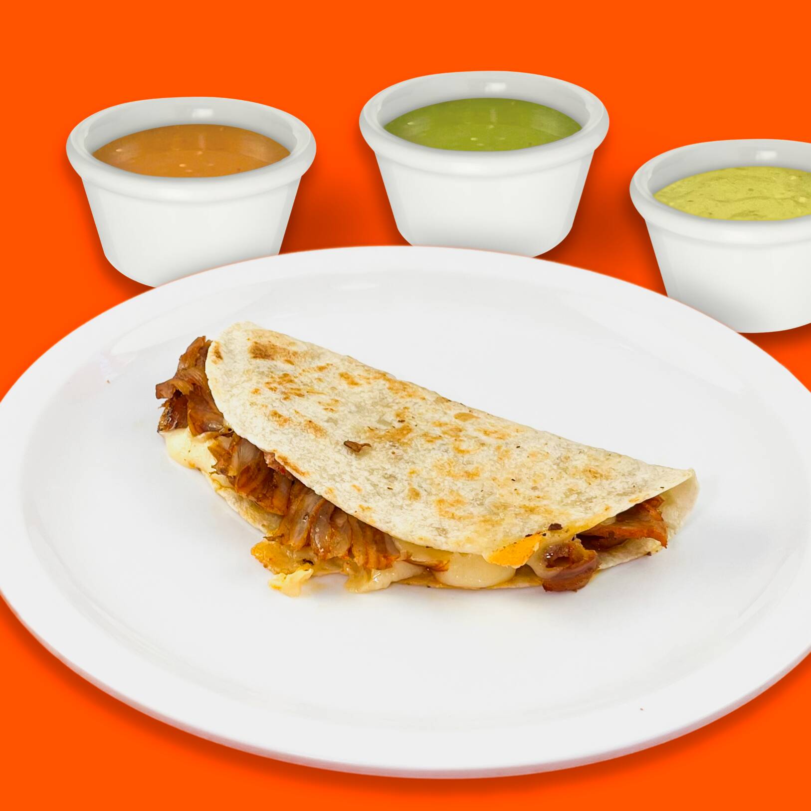 Quesadilla con Pastor