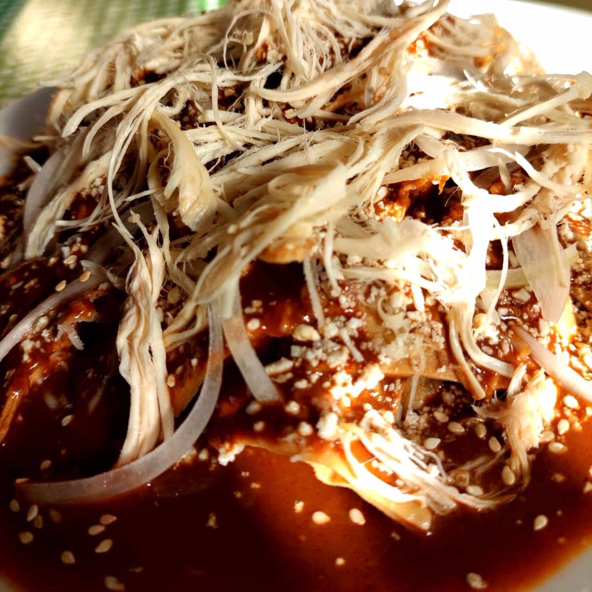 1/2 KG Cheemlaquiles de Mole