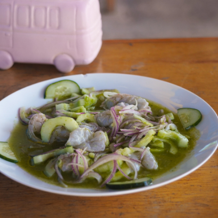 Media Orden de Aguachile Verde