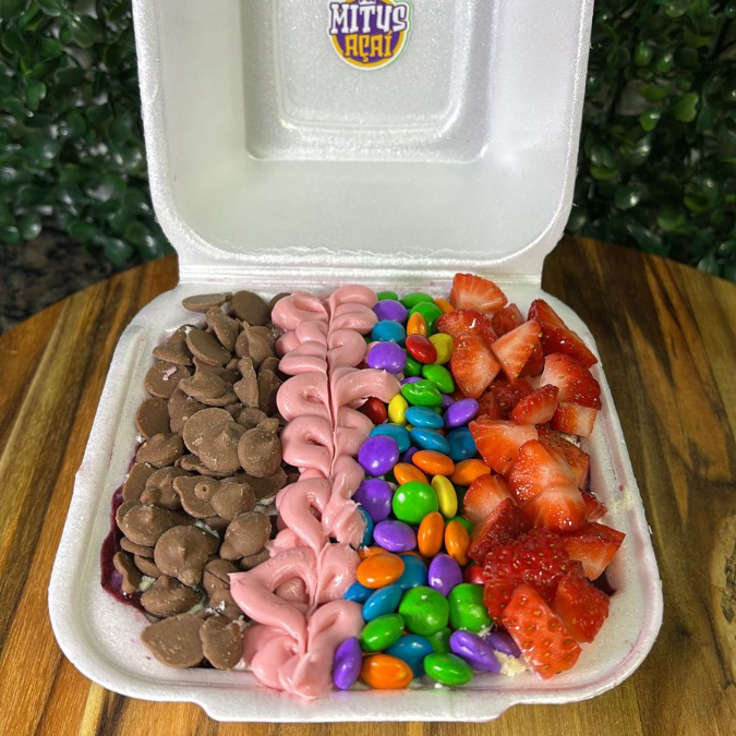 Açaí na tigela personalizado - monte do seu jeito. ( serve 1 pessoa )