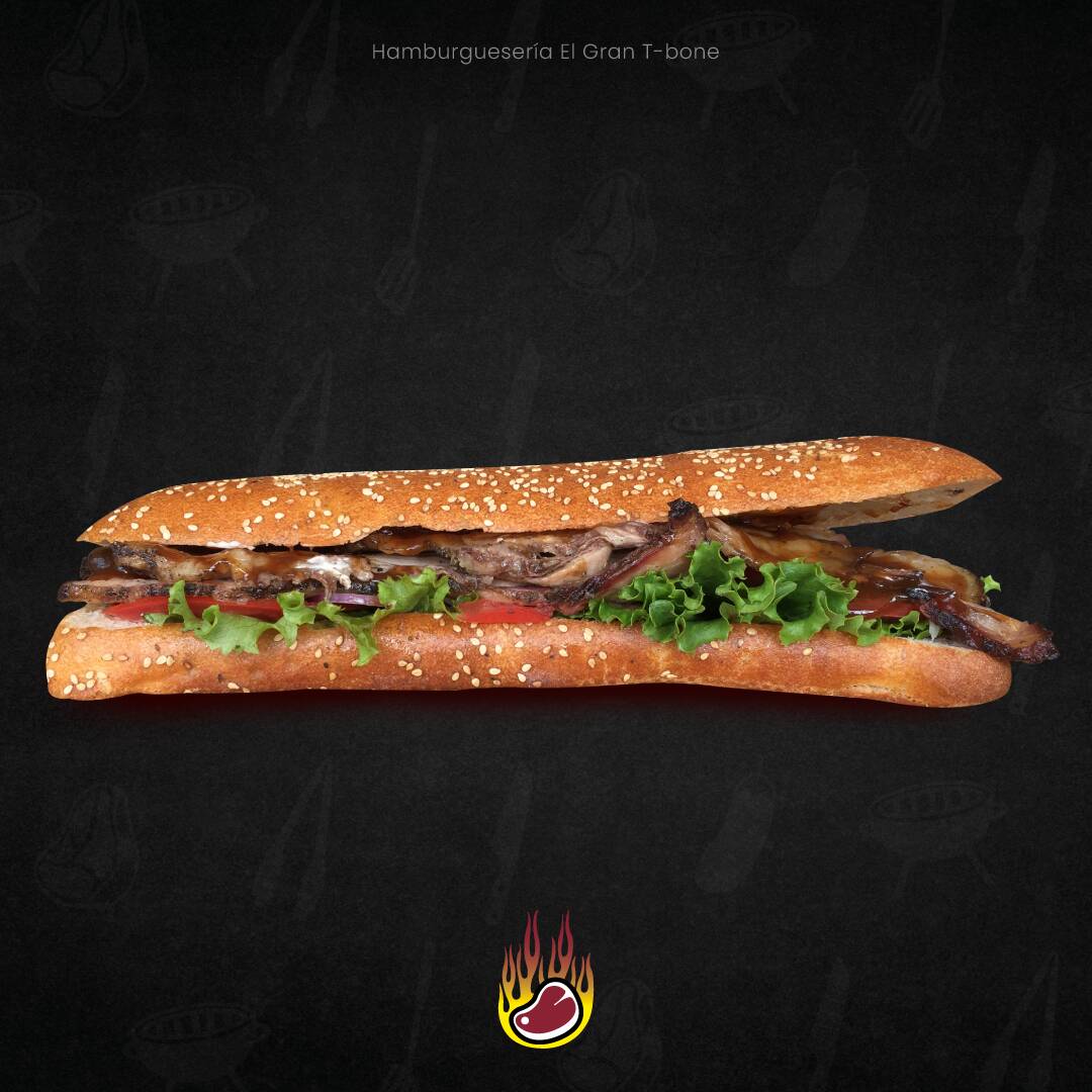 Baguette Brisket Ahumado