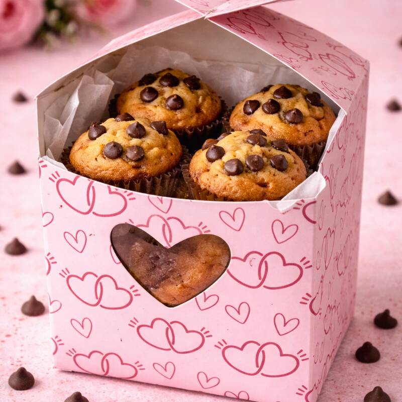 Cajita Regalo Mini Muffins