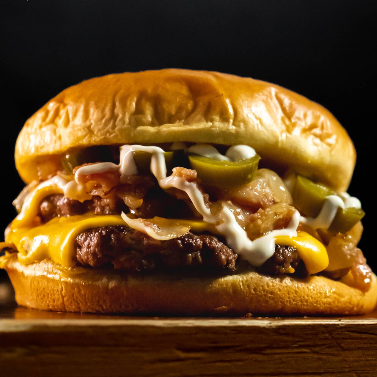 Hamburguesa Tocino