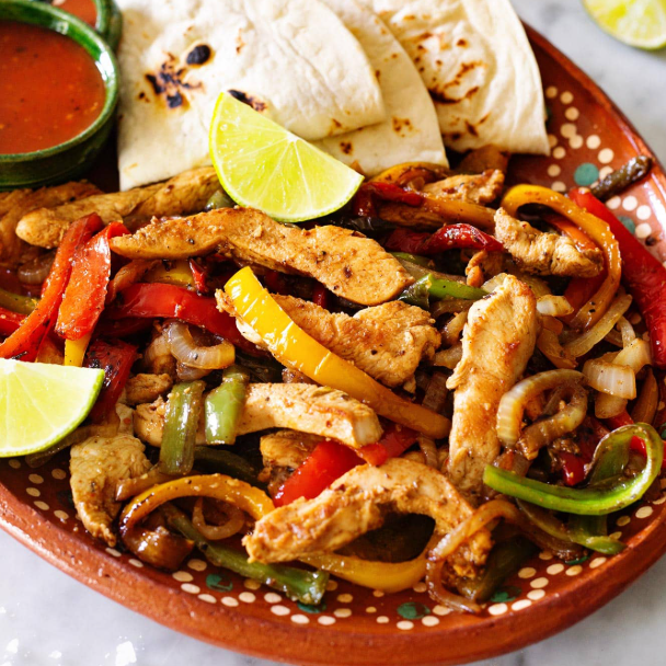 Fajitas de Pollo