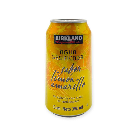 Agua Gasificada Sabor Limón Amarillo