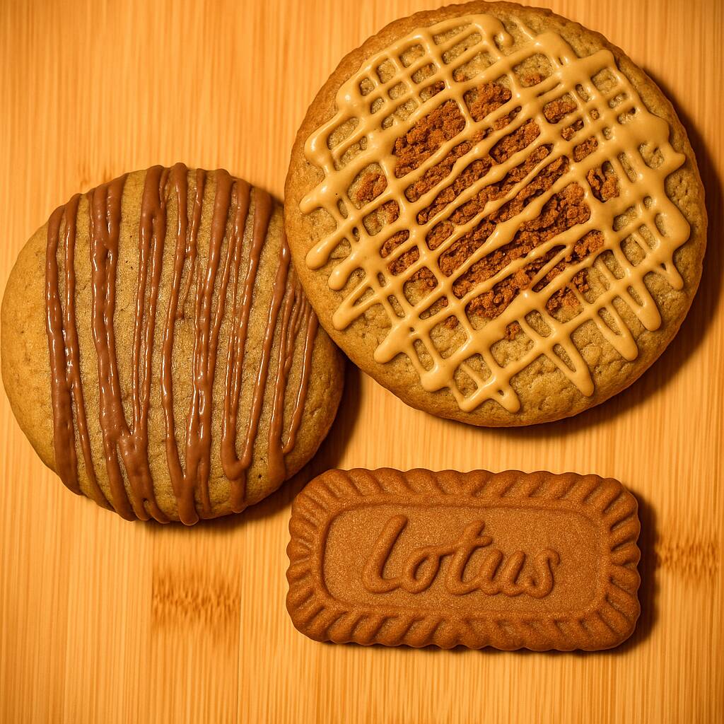 Galleta Rellena de Lotus o NUTELLA