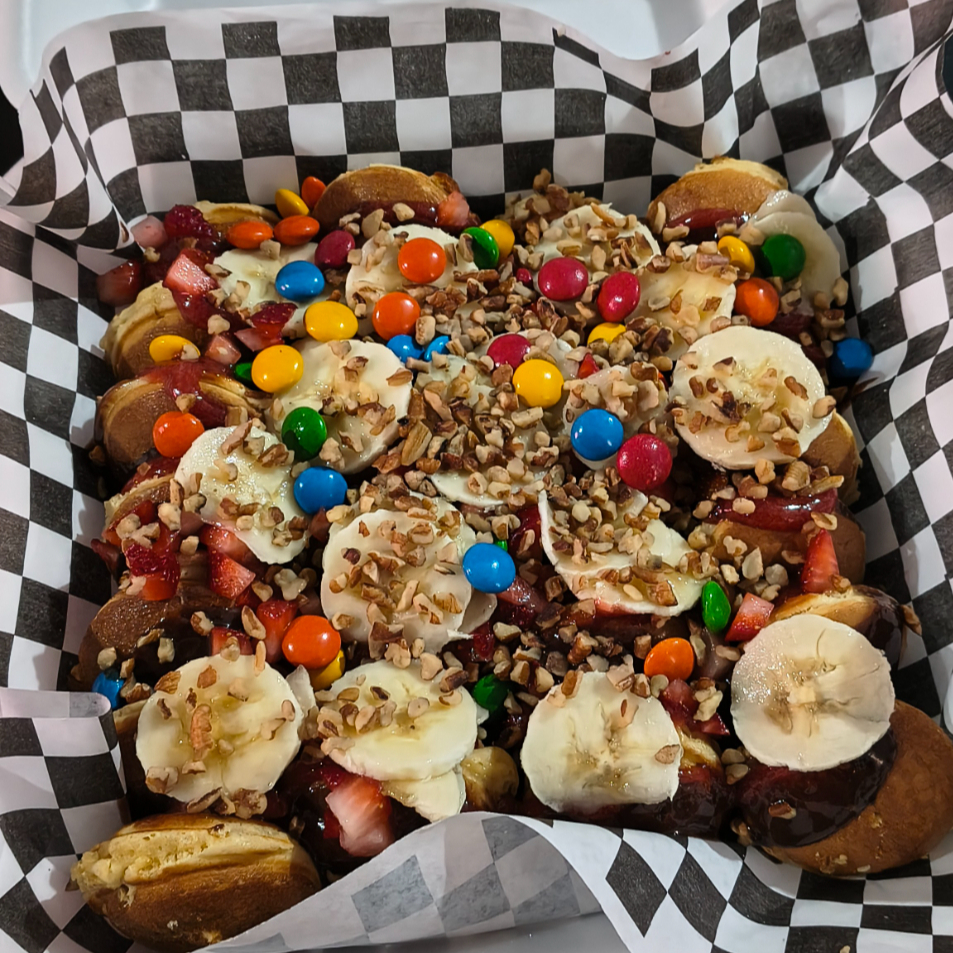 Mini Hotcakes Charola de 25 Pz