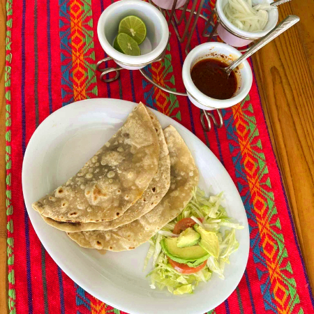 3 Tacos de Harina