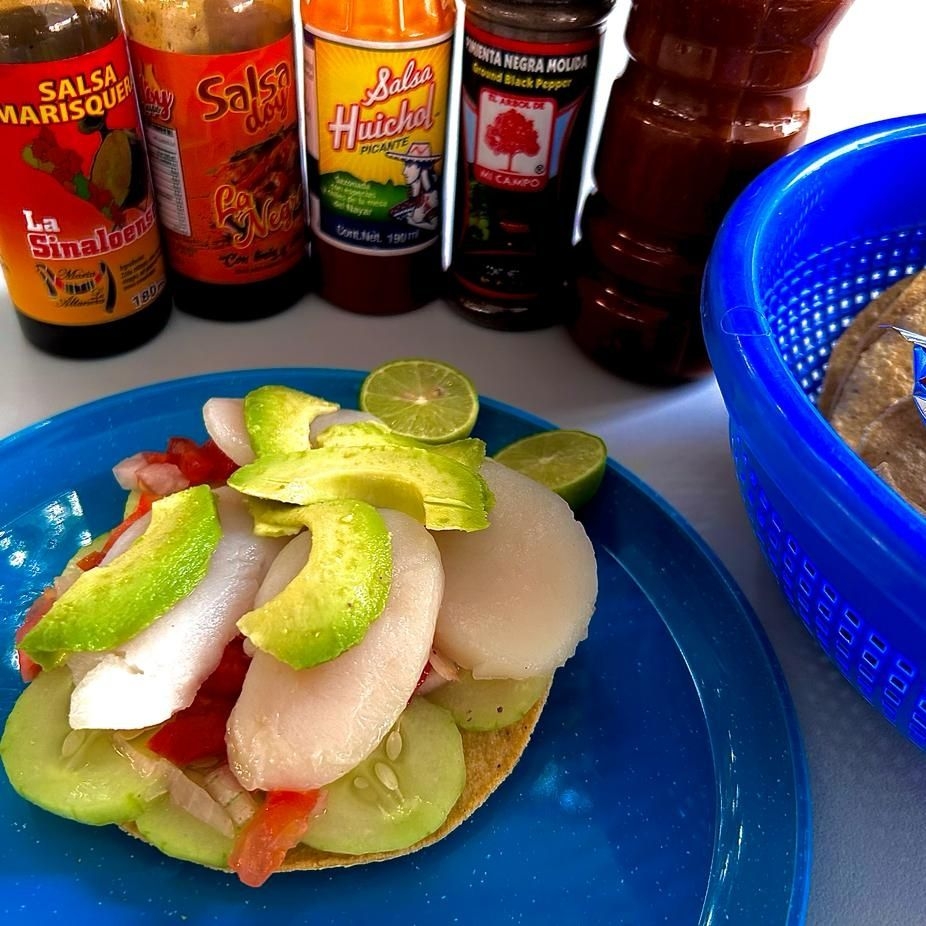 TOSTADA DE CALLO DE HACHA