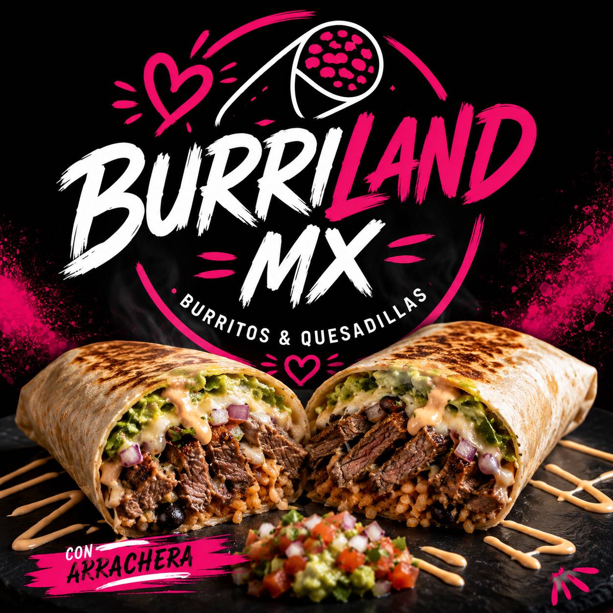 Burrito con Arrachera