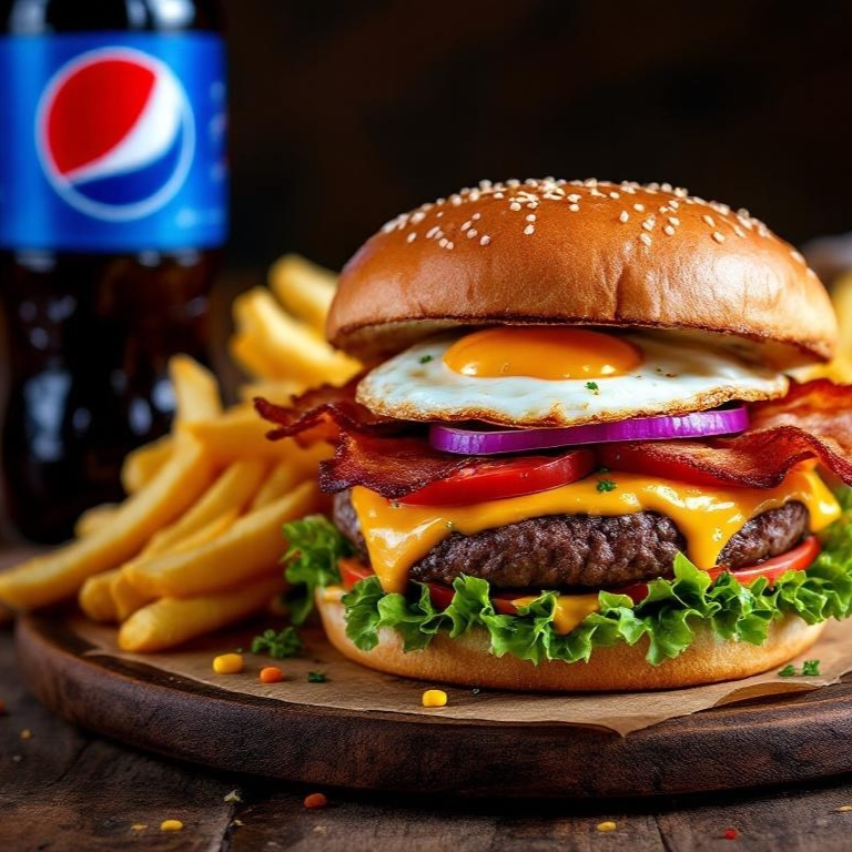 Combo Gourmet Criolla +Papas Francesas+ Bebida