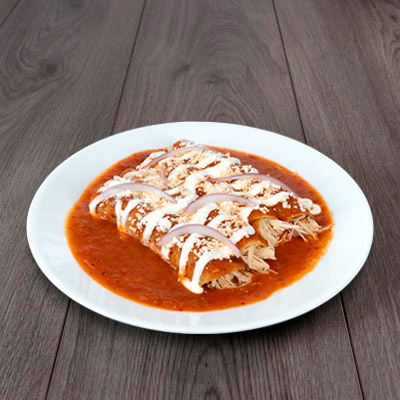 Enchiladas rojas